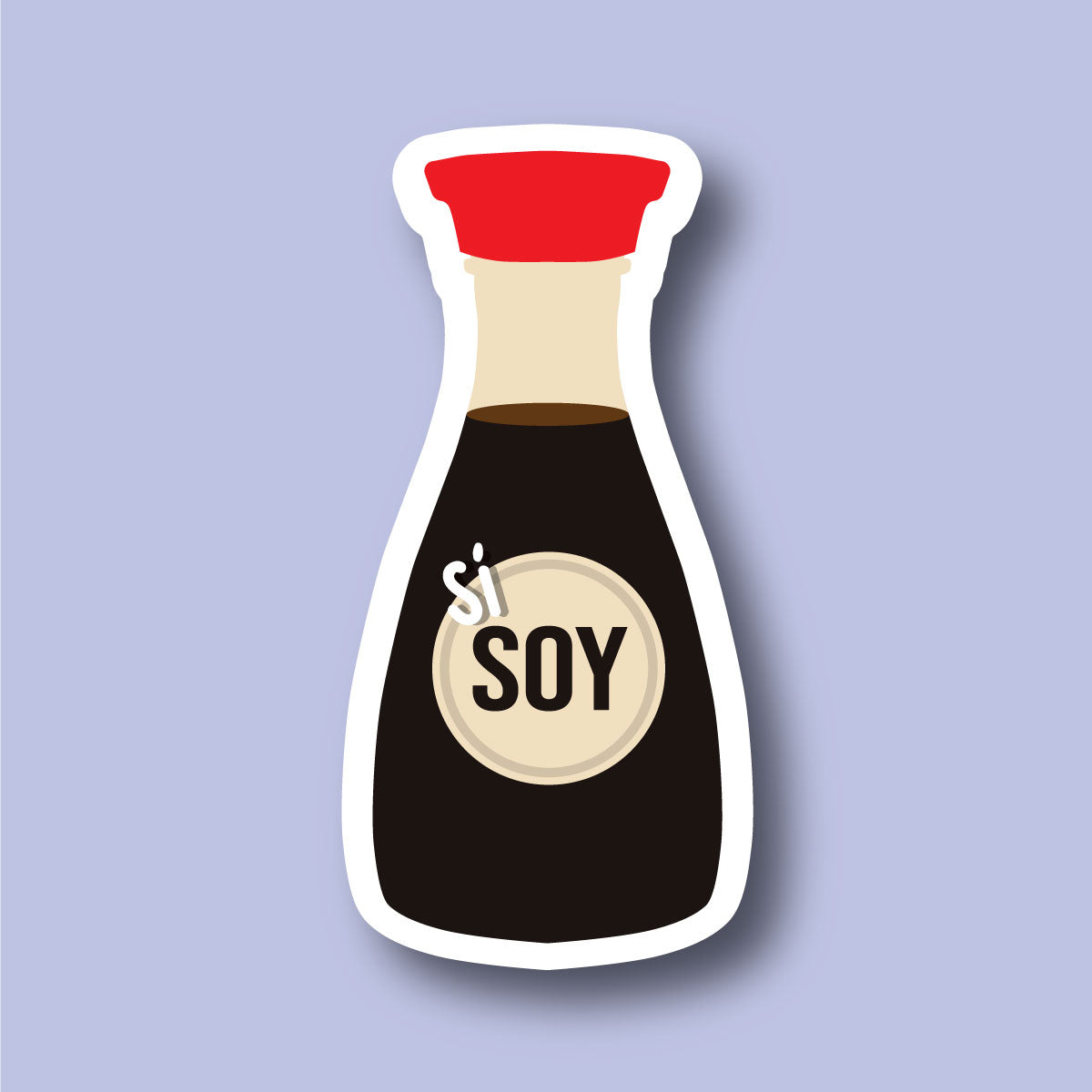 Sticker Inverso Si Soy