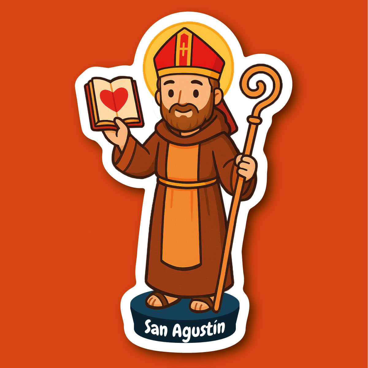 Sticker San Agustín