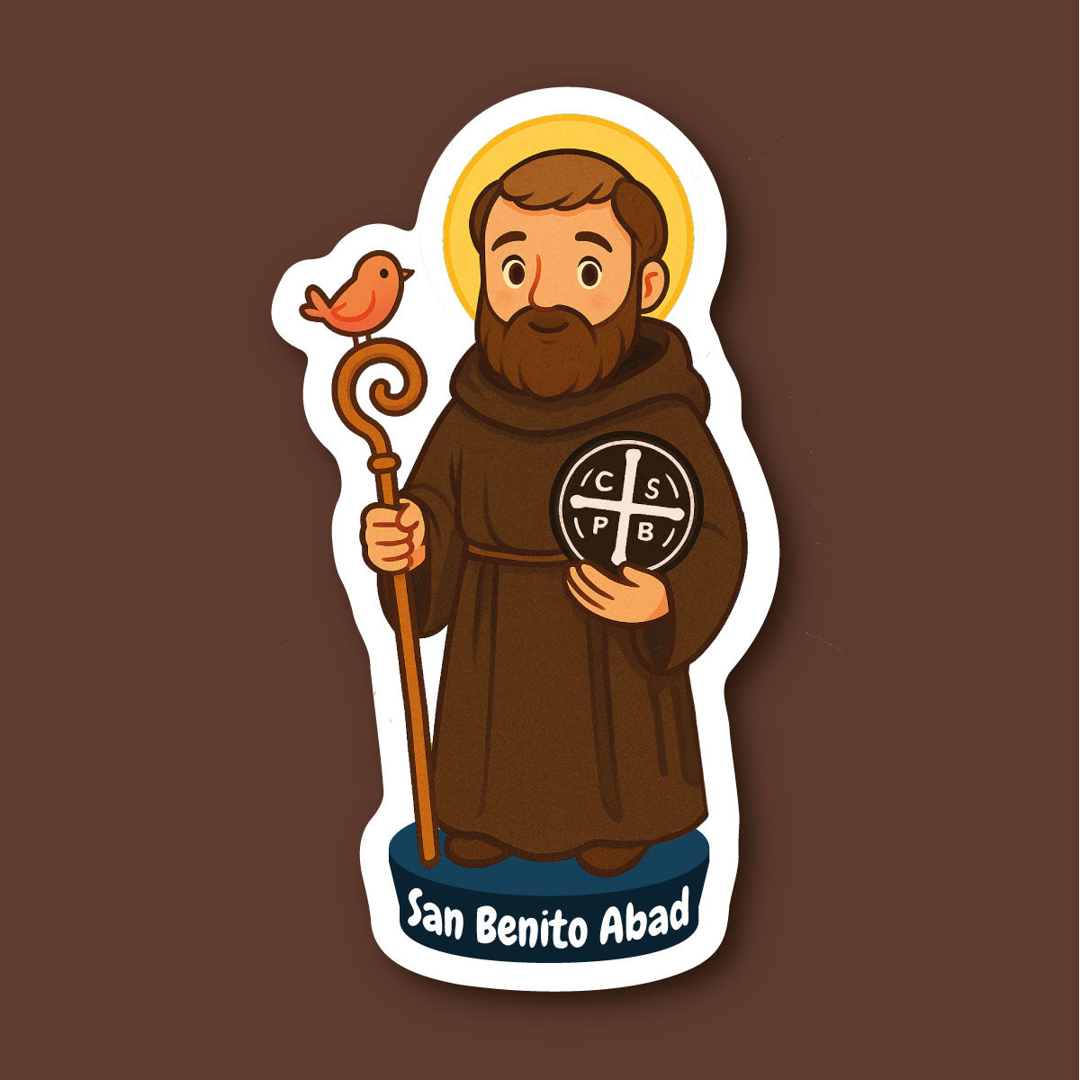 Sticker San Benito Abad