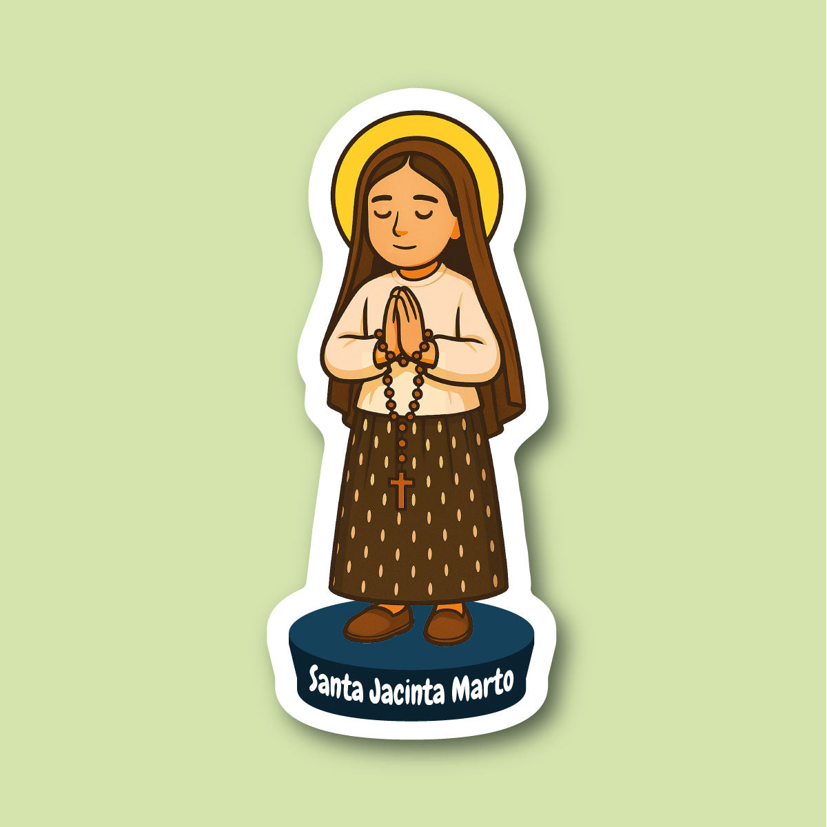 Sticker Santa Jacinta Marto