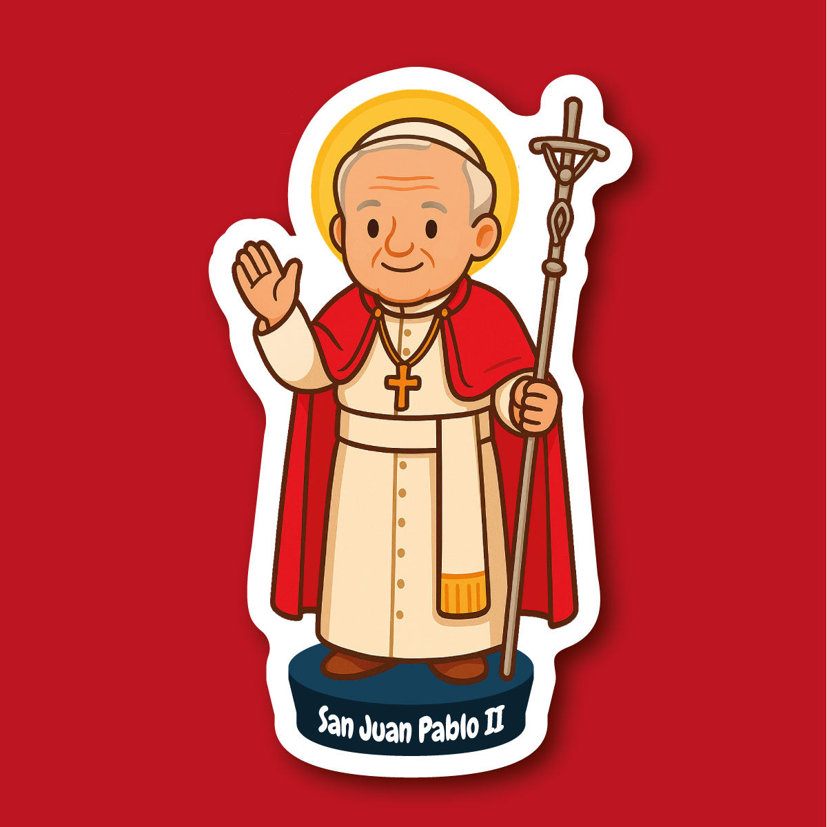 Sticker San Juan Pablo II