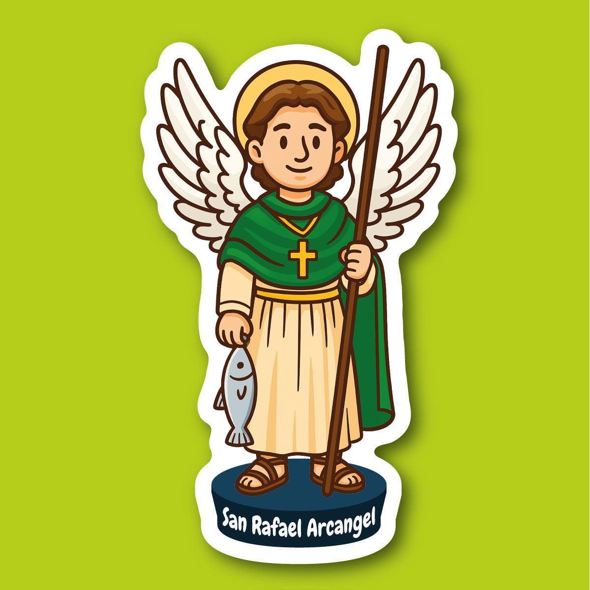 Sticker San Rafael Arcangel