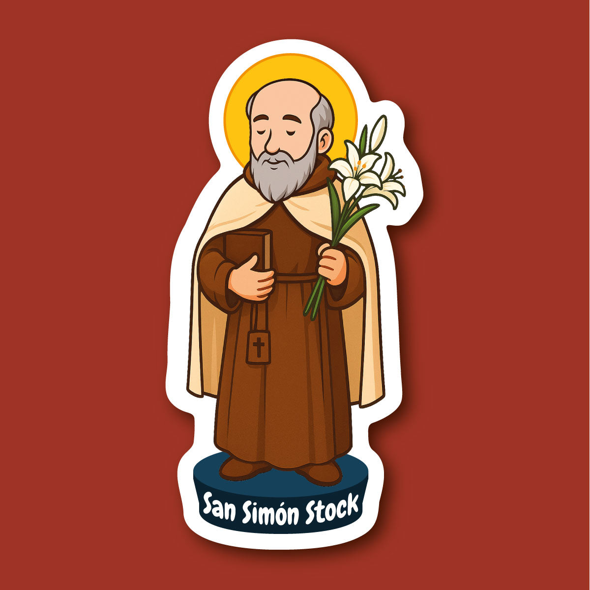 Sticker San Simon Stock