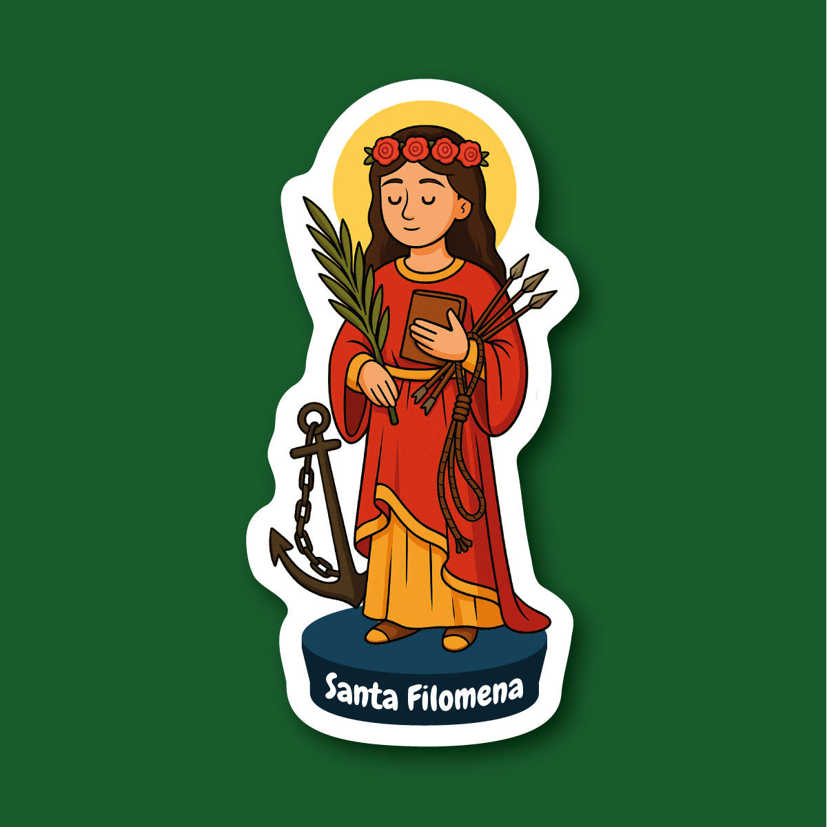 Sticker Santa Filomena