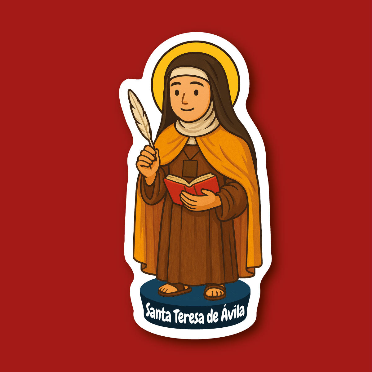 Sticker Santa Teresa de Ávila