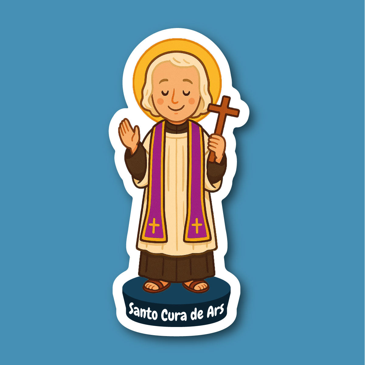 Sticker Santo Cura de Ars