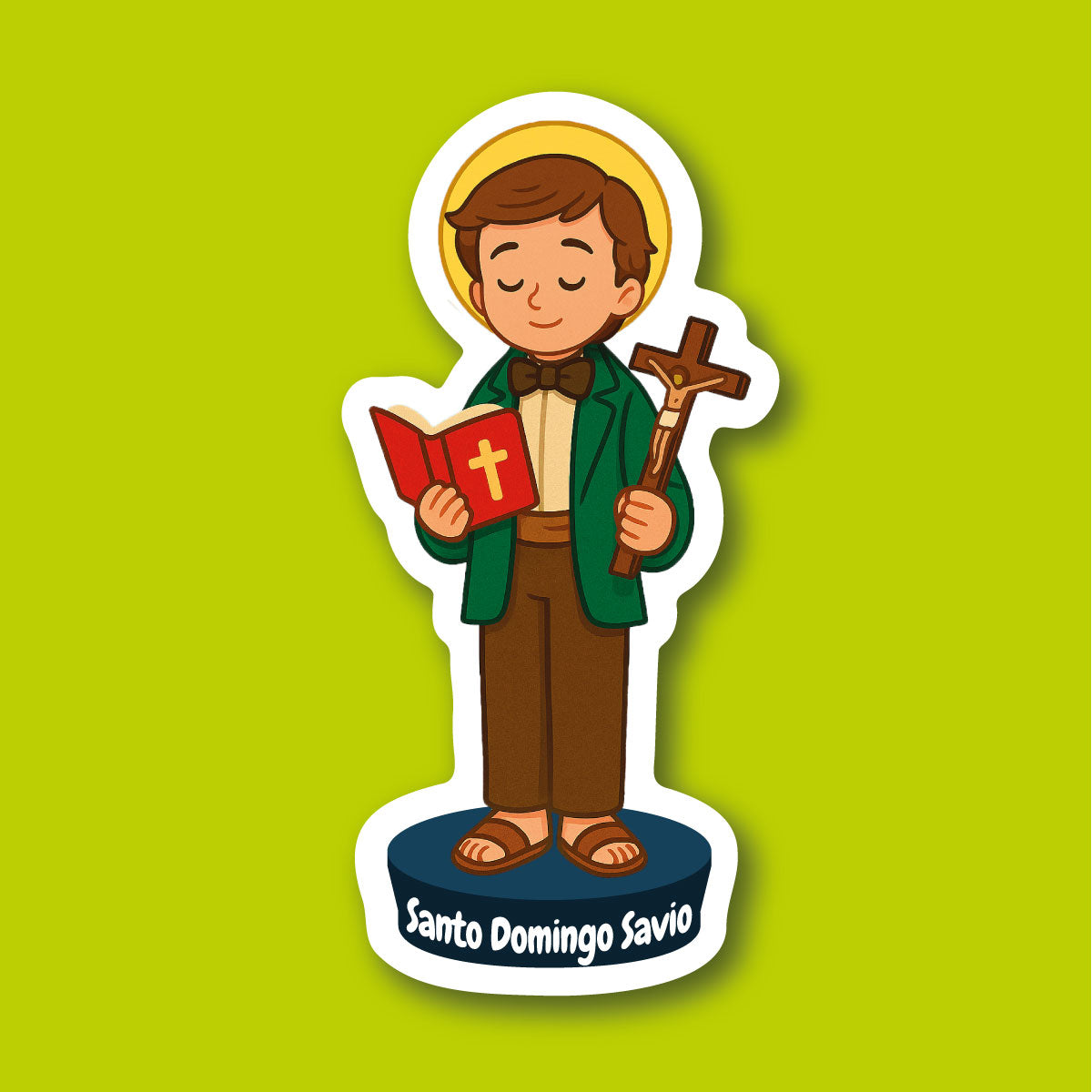 Sticker Santo Domingo Savio