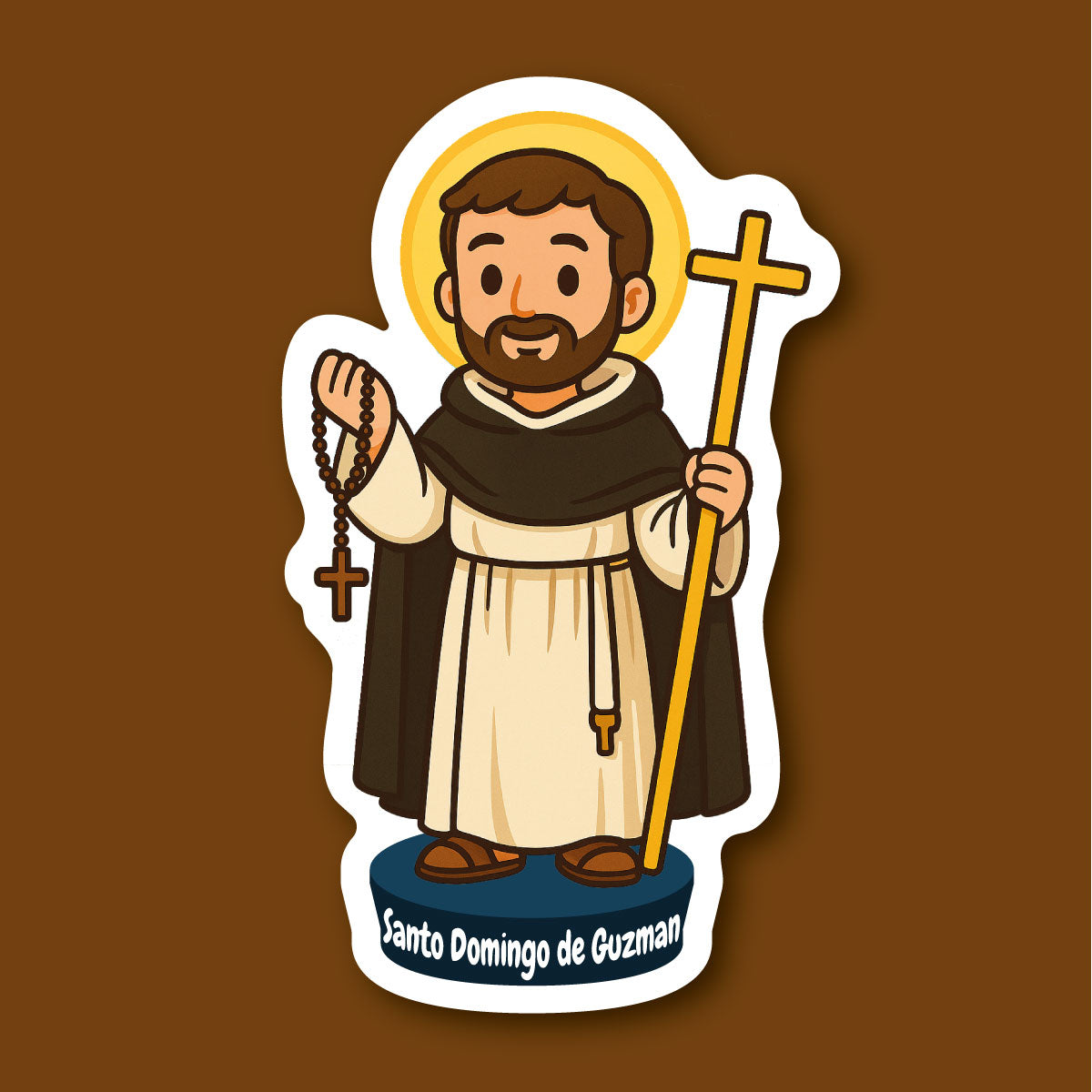 Sticker Santo Domingo de Guzman