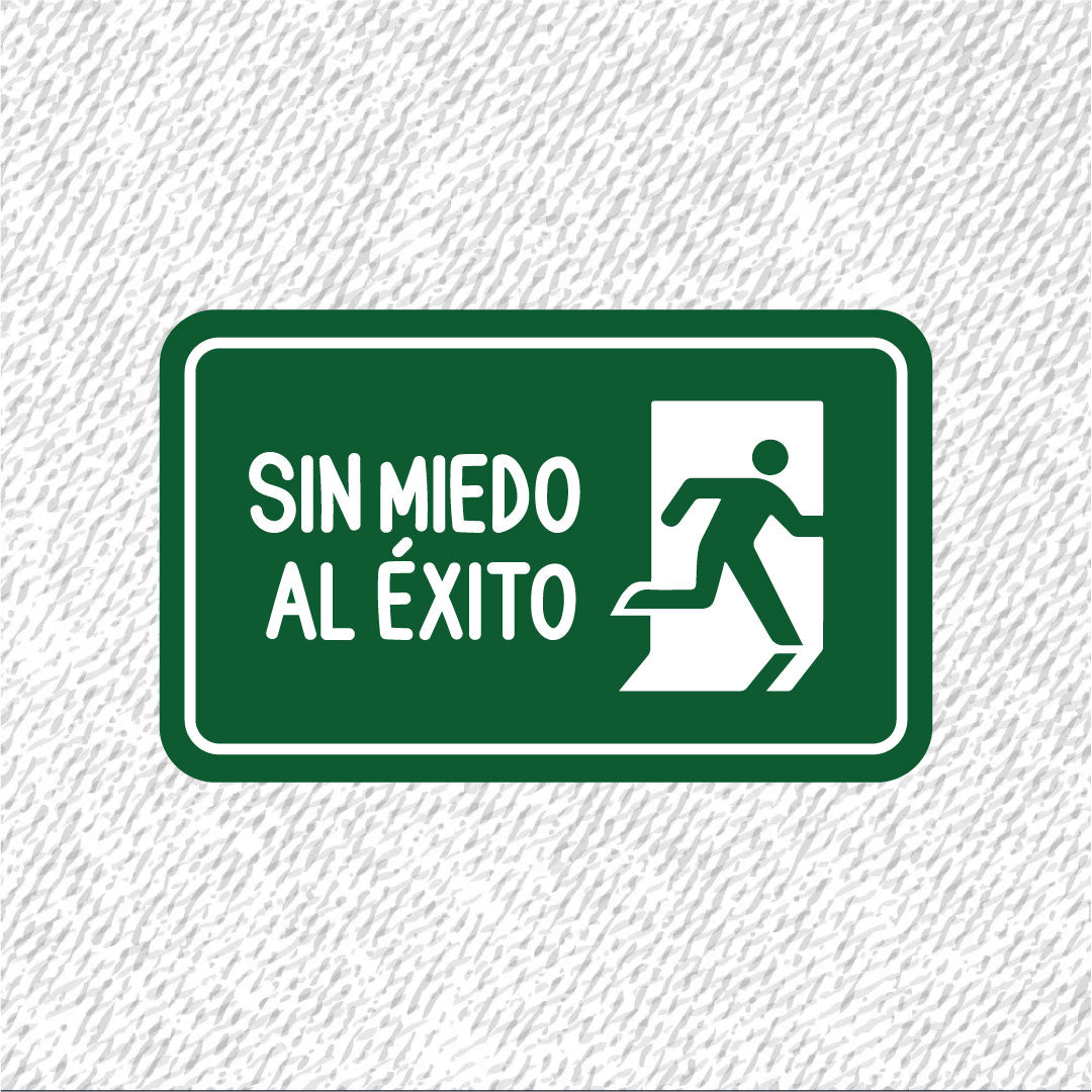 Sticker Para Ropa | Sin Miedo Al Éxito