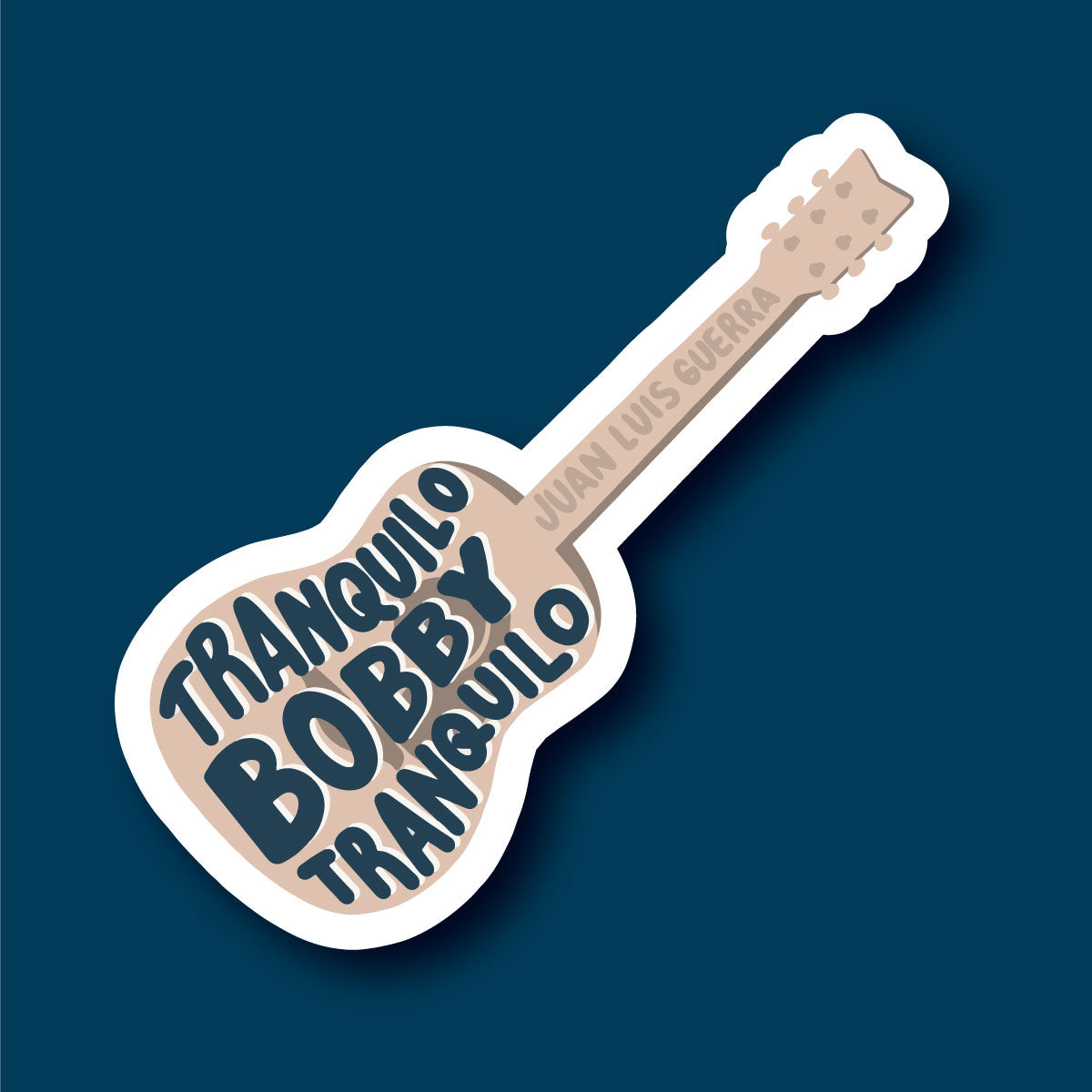 Sticker Inverso Tranquilo Bobby Tranquilo