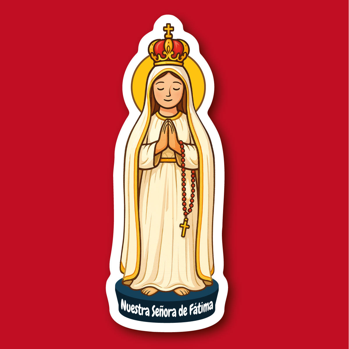 Sticker Nuestra Señora de Fátima